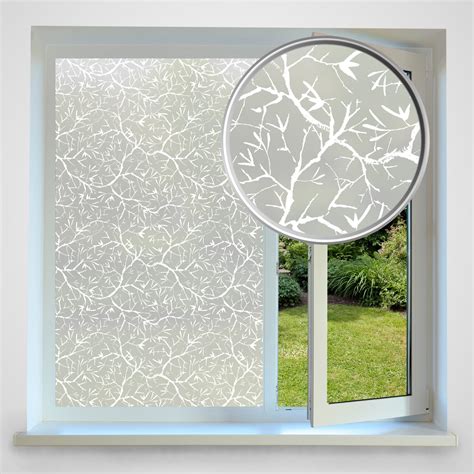 Branch Privacy Window Film Abode Window Films