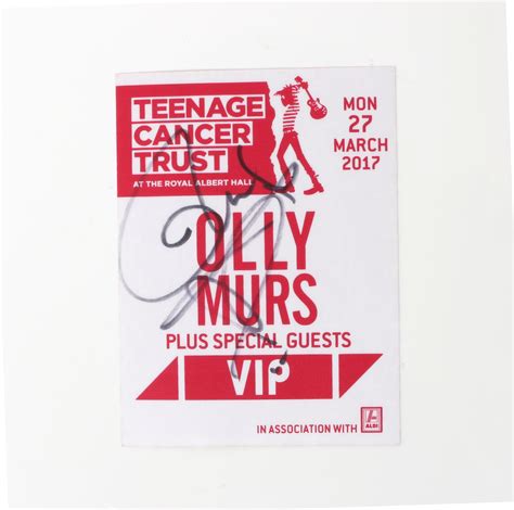 Signed Olly Murs Collection Charitystars