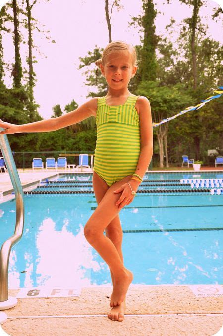 Girls Swimsuit Pattern And Tutorial — A Big Splash Girls Swimsuit