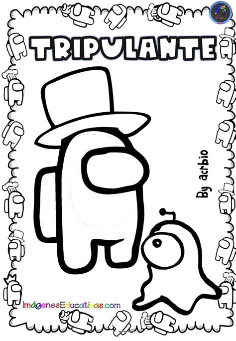 AMONGUS LIBRO PARA COLOREAR (2) – Imagenes Educativas