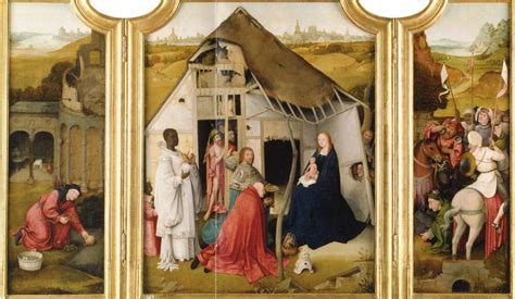 Hieronymus Bosch The Adoration Of The Kings Art Movements Canvas Drawing Paper Prints