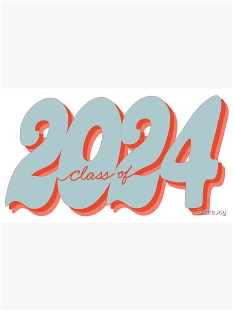 Class Of 2024 Magnet For Sale By Sharejoy Redbubble