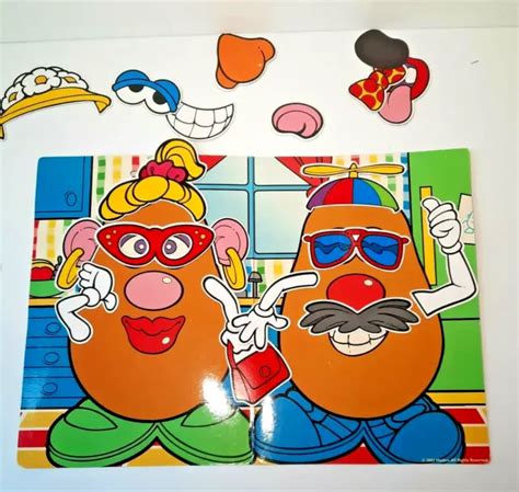 Hasbro Mr Potato Head And Mrs Potato Head Magnet Activity Book Play Set