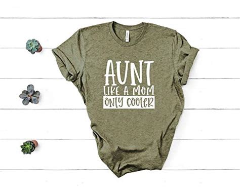 Amazon Aunt TShirts Auntie Shirt Aunt T Shirt Gift For Aunt