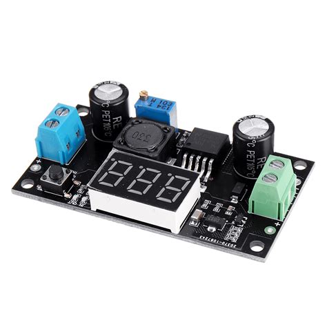 Lm Dc Dc Step Down Adjustable Power Supply Module With Led Display