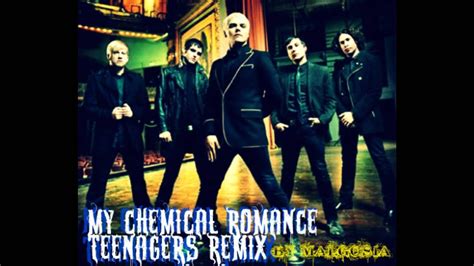 They're gonna clean up your looks with all the lies in the books to make a citizen out of you because they sleep they said: My Chemical Romance - teenagers (remix) - YouTube