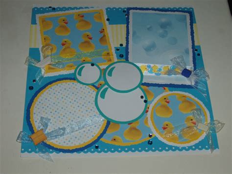 Get the best deals on baby scrapbook pages and find everything you'll need to make your crafting ideas come to life with ebay.com. New Baby Bath Time Bubbles Premade Scrapbook Page by KARI ...