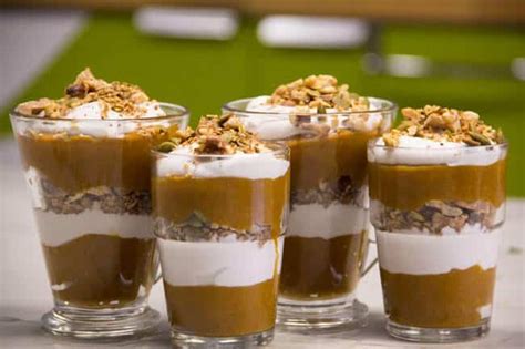 I put together a list of must try vegan pumpkin desserts for thanksgiving or to. Featured Recipe: Pumpkin Pie Parfait (Diabetic Friendly, Vegan)