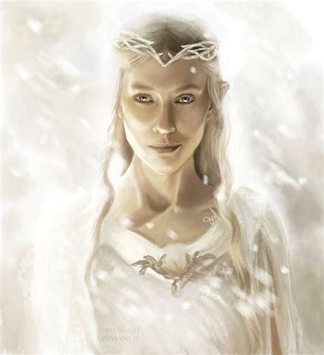 Galadriel ~ The Hobbit By Vikingsif Seigneur Des Anneaux Fille Free