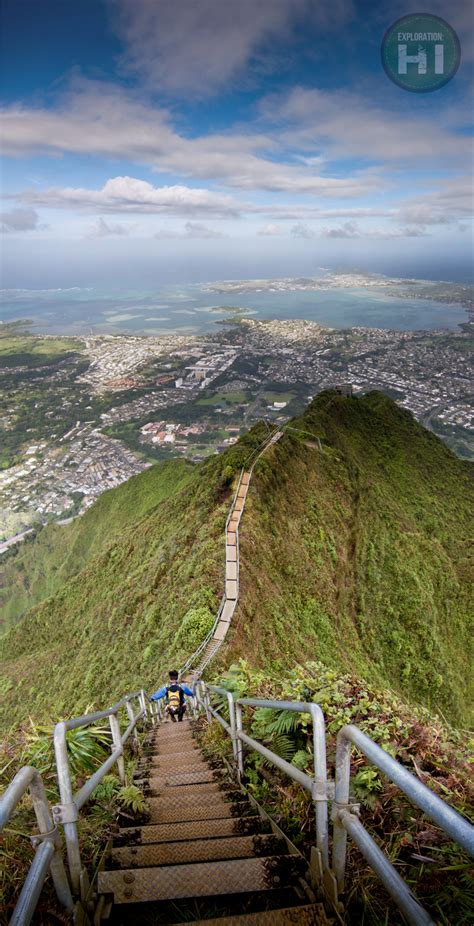 Haiku Stairs Stairway To Heaven A Steel Staircase Of 4000 Steps That