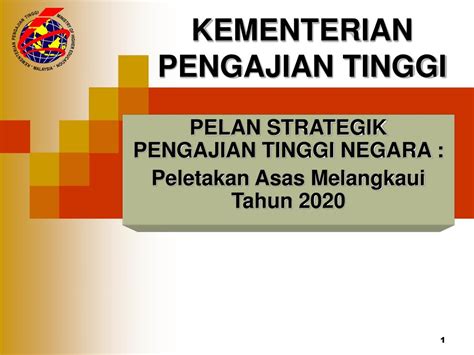 Maybe you would like to learn more about one of these? Pelan Strategik Pengajian Tinggi Negara Psptn
