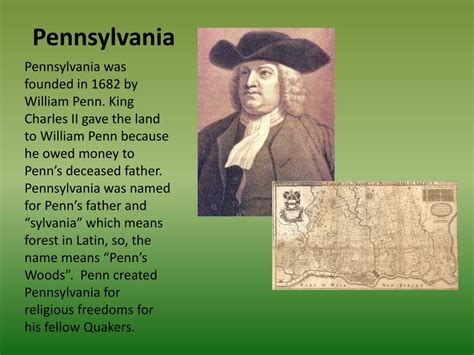 Ppt Pennsylvania Colony Powerpoint Presentation Free Download Id