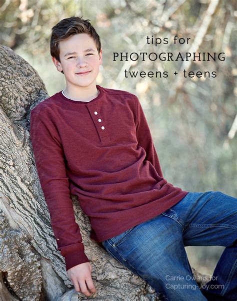 Tips For Photographing Tweens And Teens
