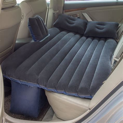 Peroptimist Inflatable Car Mattress Car Air Mattresses Inflatable Bed Portable Bed Camping