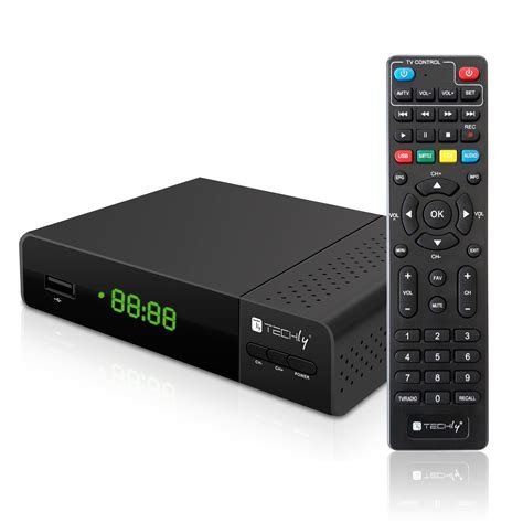 Decoder Dvb Tt2 H265 Hevc 10bit Plastic With Display And 2 In 1