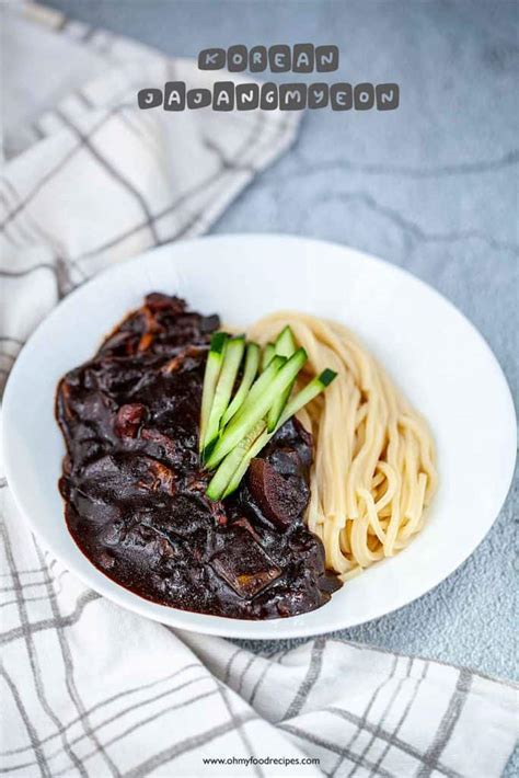If americans have delivery pizza, then koreans have jjajangmyeon (often romanized as jajangmyeon), a popular black bean noodle dish studded with fatty pork. Korean Jajangmyeon (Black Bean Noodles) | Oh My Food Recipes