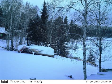 Bow Narrows Camp Blog On Red Lake Ontario Last Years Freeze Up Caught