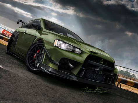 Lancer Evolution X Le By Mateus12345 On Deviantart