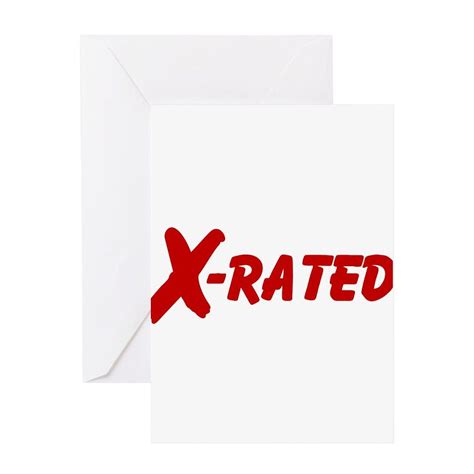 X Rated Greeting Card X Rated Greeting Cards Cafepress