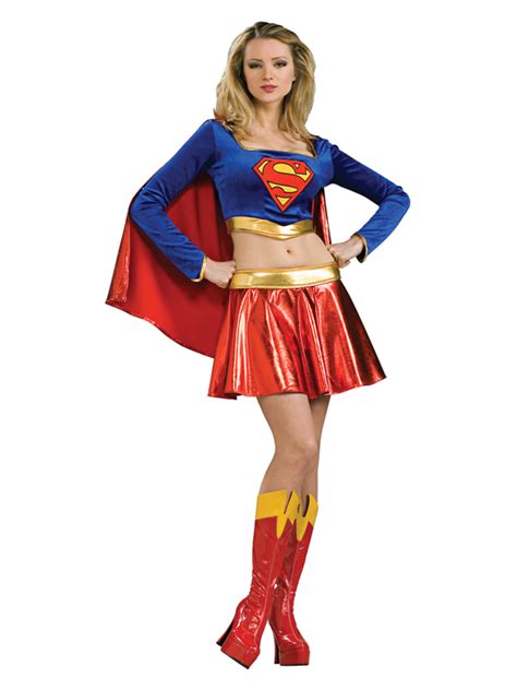 Sexy Supergirl Ladies Costume Superman Plymouth Fancy Dress