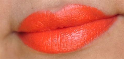 Breaking Down Beauty How To Wear Orange Lipstick Painted Ladies
