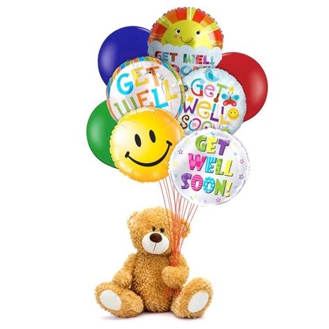 Avas flowers is a family owned and operated business that has been around for a long time. Teddy Bear with Balloons Tyler, TX Florist - The Flower ...