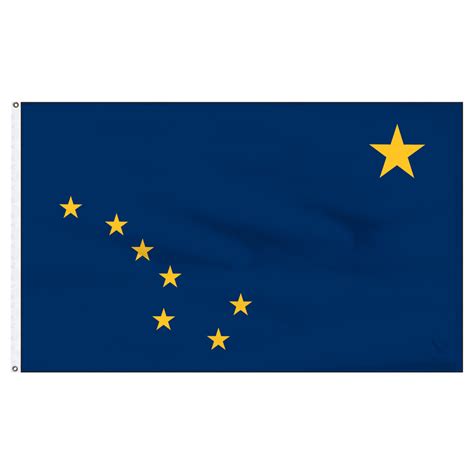 Alaska 3ft X 5ft Nylon Flag