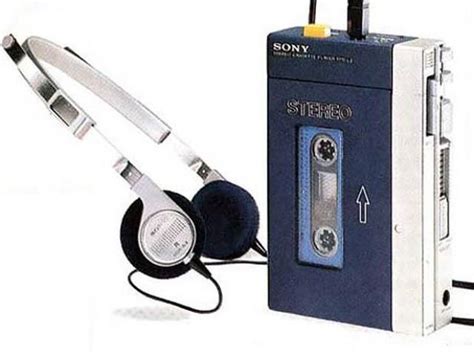 1979 The First Walkman Model Was The Walkman Tps L2 My Childhood