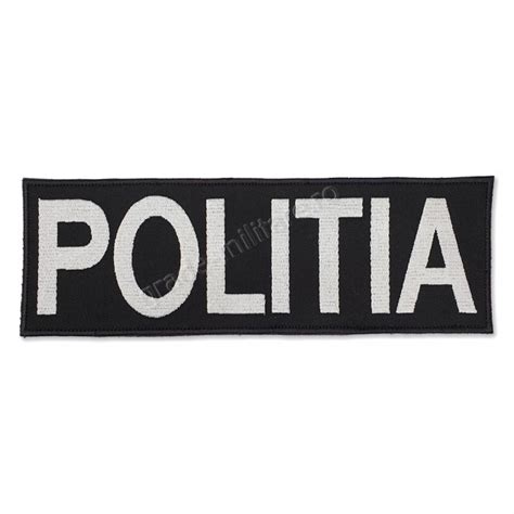 Mai Emblema Politia Grade Militarero