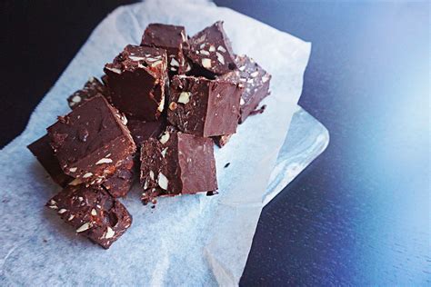 Vegan Dark Chocolate Fudge Recipe Banana Bloom