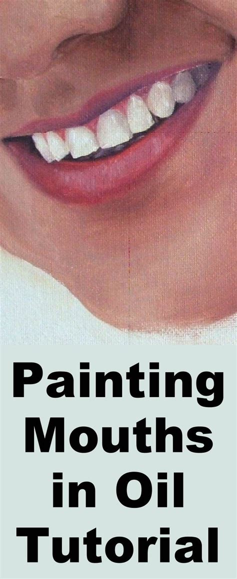 Learn How To Paint A Realistic Mouth With This Oil Painting Tutorial