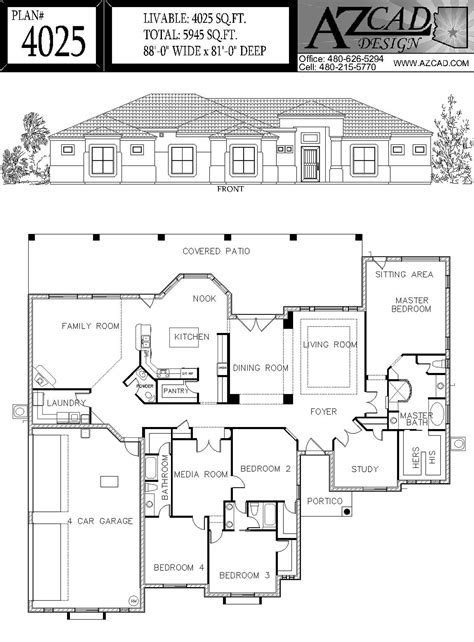 Arizona Home Floor Plans Floorplansclick