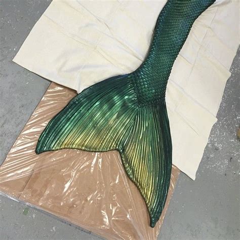 Almost Ready To Ship This Beautiful Emerald Mermaid Tail