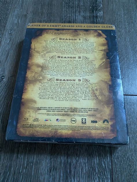 deadwood the complete collection blu ray box set hbo series 5051368262130 ebay