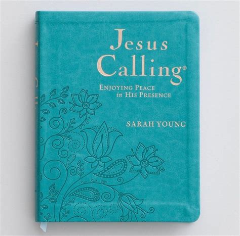 Personalized Jesus Calling Enjoying Peace In His Etsy Jesus