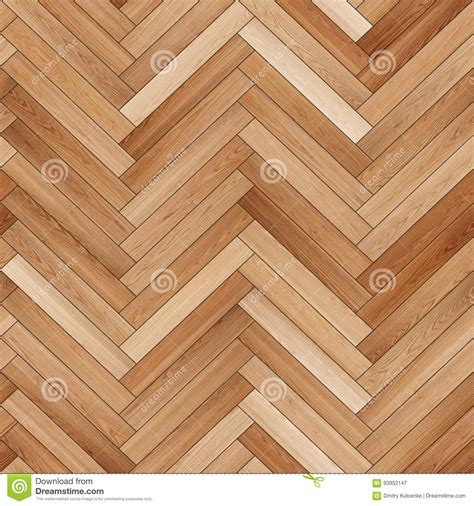 Seamless Wood Parquet Texture Herringbone Sand Color Stock Illustration