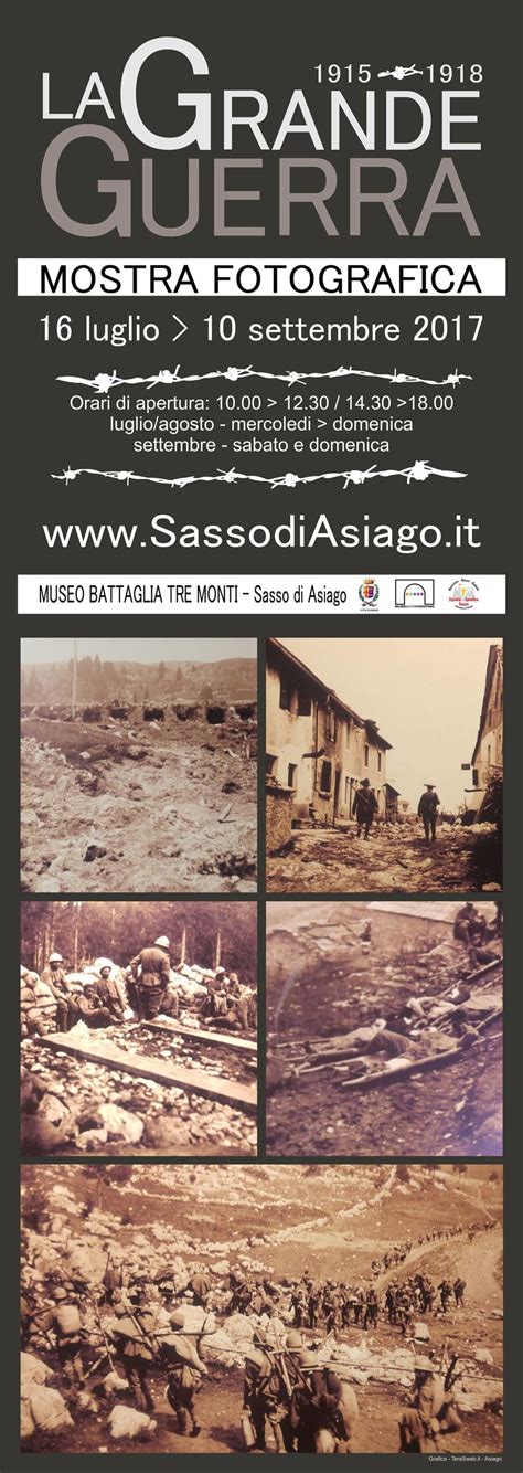 Mostra Fotografica La Grande Guerra Al Museo Battaglia Dei Tre Monti
