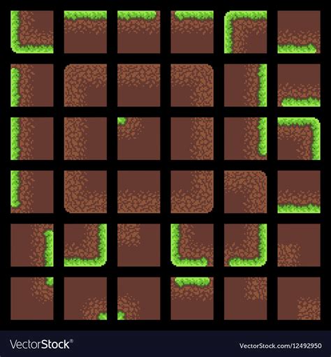 Pixel Tilesets Pixel Art Game Tilesets From Graphicriver Create