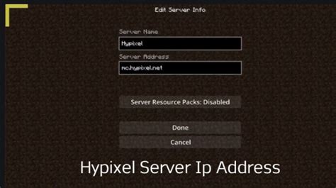 If you want to know the server ip, click on this video: Minecraft Hypixel IP Address | Minecraft Forge