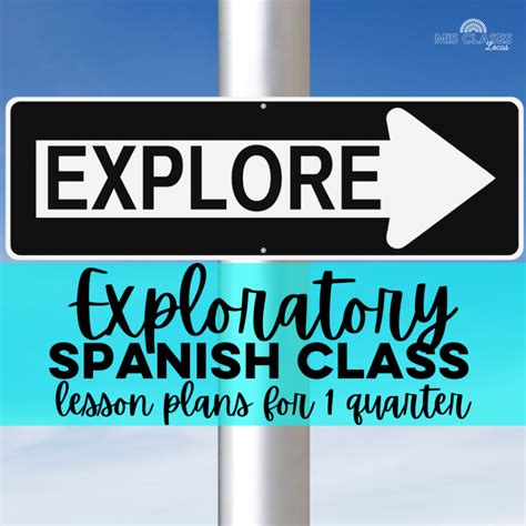 exploratory spanish 1 quarter mis clases locas spanish 1 spanish class teaching spanish