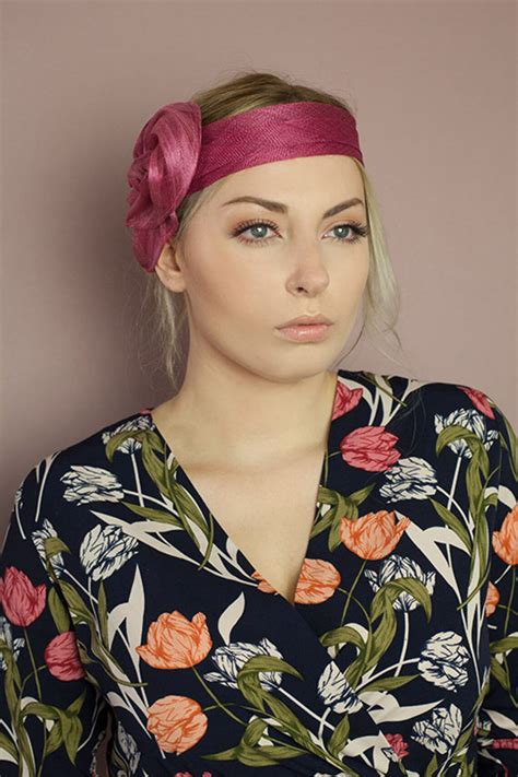 Pink Headband For Women Wedding Hair Accessories Pink Etsy