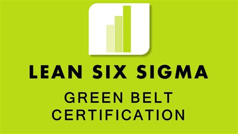 Lean Six Sigma Green Belt Training Course And Certification Australia