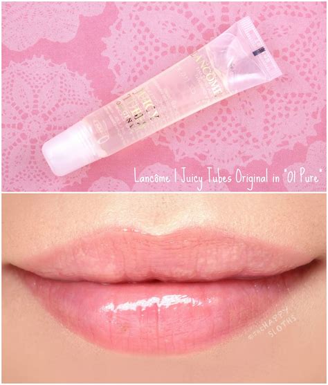 Lancome Juicy Tubes Original Lip Gloss Review And Swatches