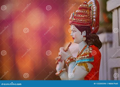 Lord Krishna Und Radha Stockfoto Bild Von Asien Liebe 133205596