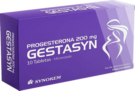 Progesterona Gestasyn 200 Tiares Ca