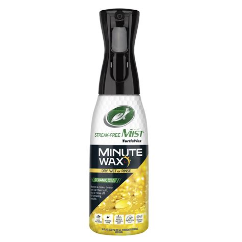 Turtle Wax 53845 Minute Wax Streak Free Mist 20 Oz