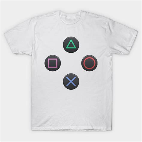 Ps4 Controller Buttons Playstation T Shirt Teepublic