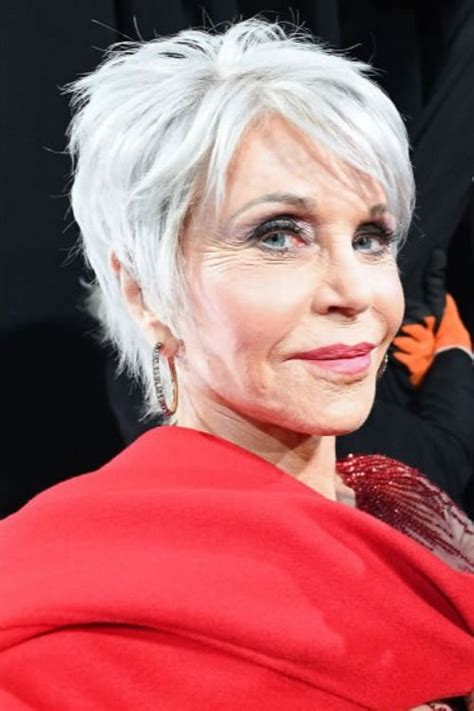 There are many hairstyles for women over 50, and all one needs is to look for inspiration. Short haircut grey hair for women over 60 | Short hair ...
