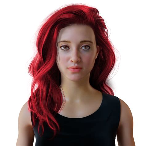 3d Realistic Girl Nft On Behance