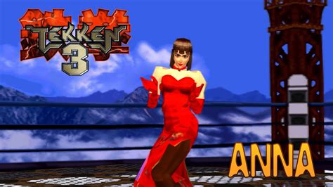 tekken 3 arcade mode anna williams 4k youtube